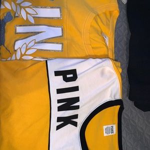 2 Victoria’s Secret Pink shirts